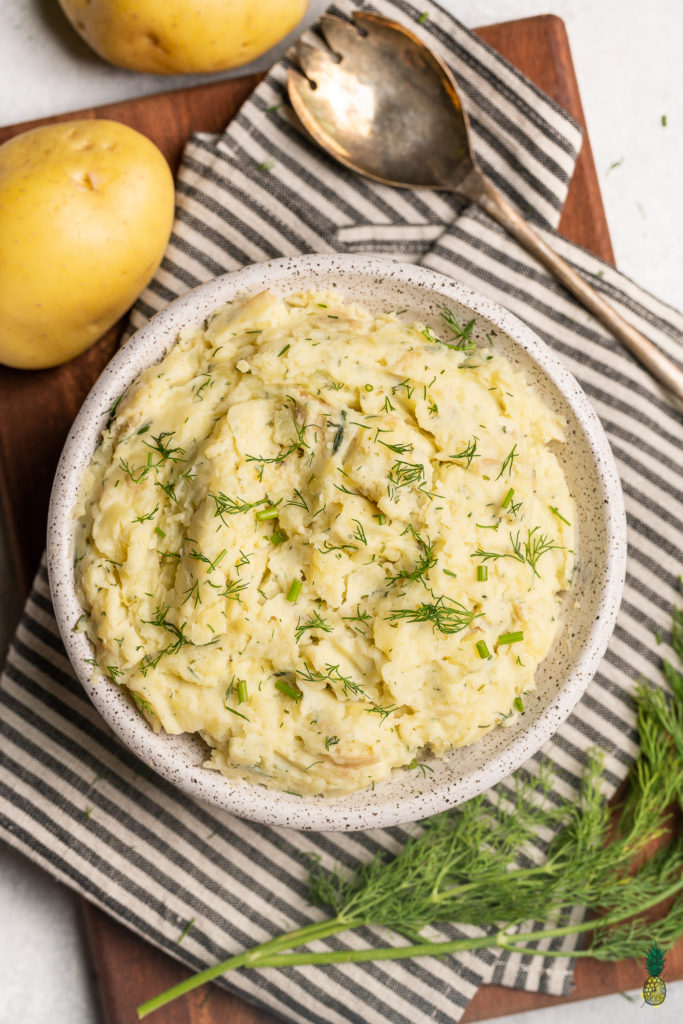healthy thanksgiving mashed potato 