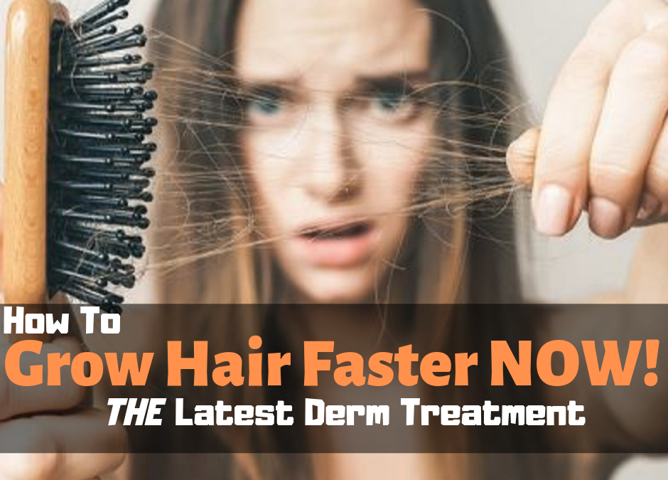 How To Grow Hair Faster Now!
