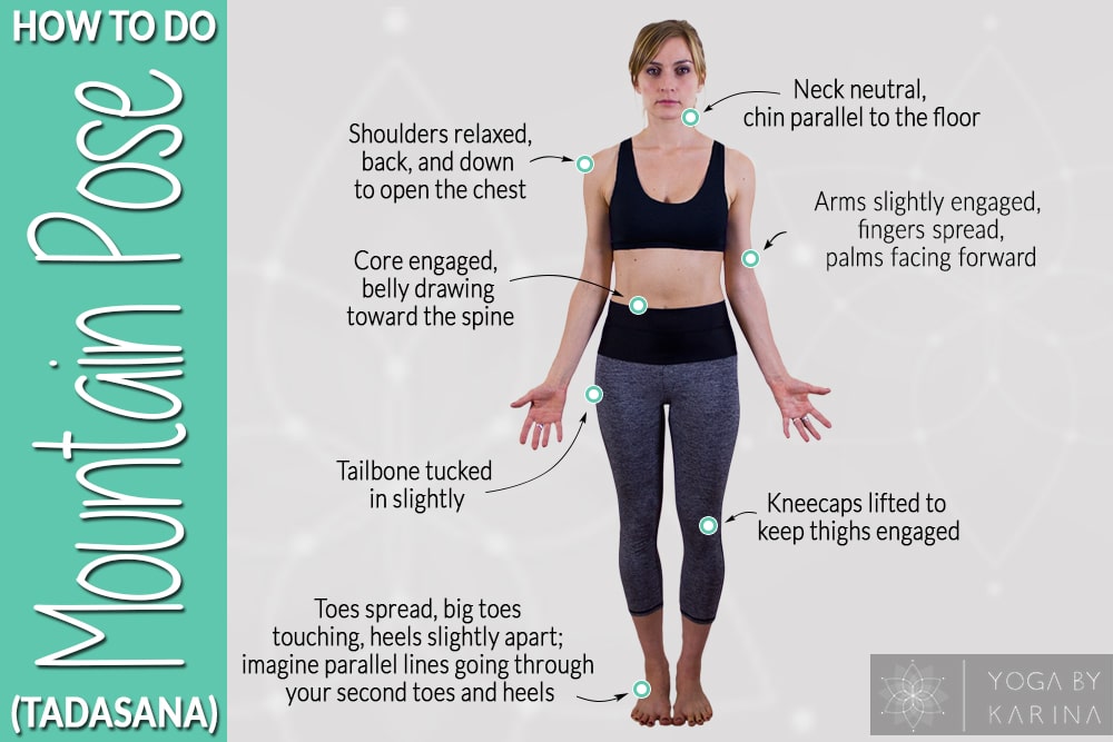 yoga for beginners mountain pose
