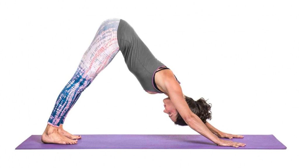 downward dog yoga pose for beginners