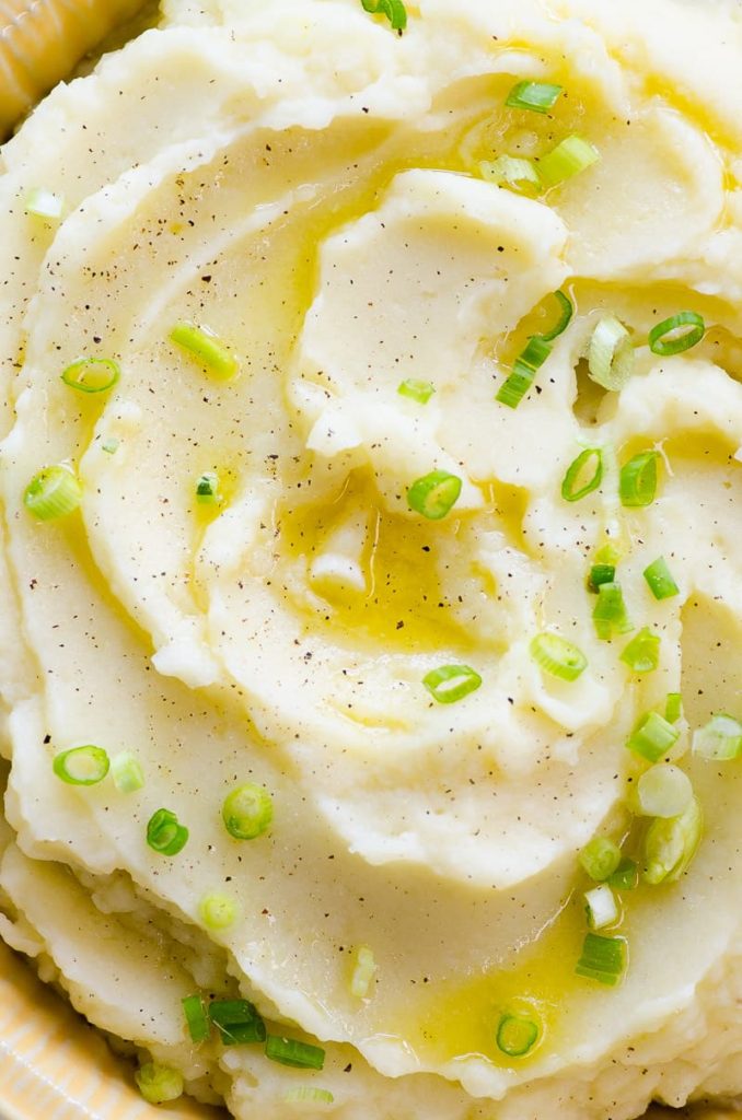 healthy thanksgiving mashed potato