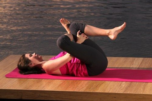 Yoga hip opening pose for flexibility and pain relief 