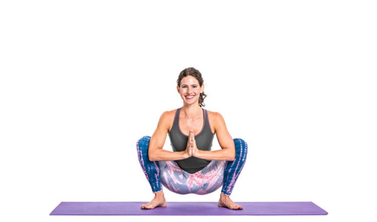 Yoga hip opening pose