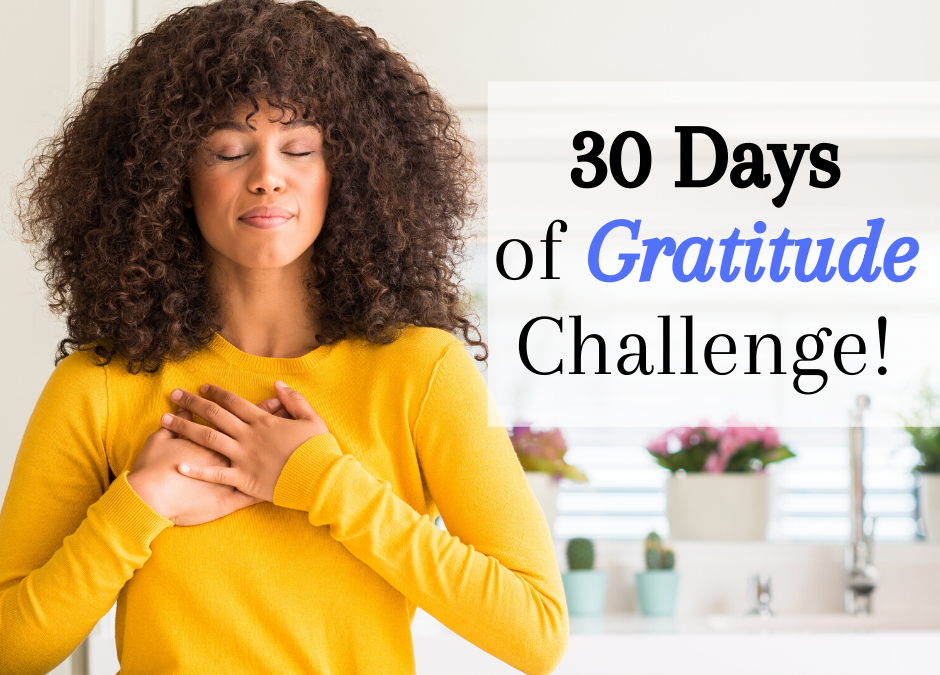 30 Days of Gratitude Challenge!
