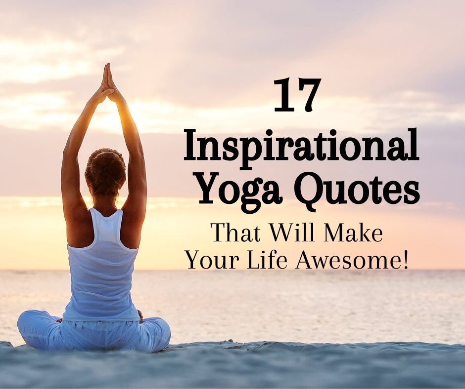 I find that inspirational yoga quotes can sometimes be just what you need t...