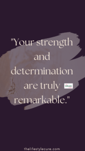 An inspirational diabetes quote written and designed to inspire others.